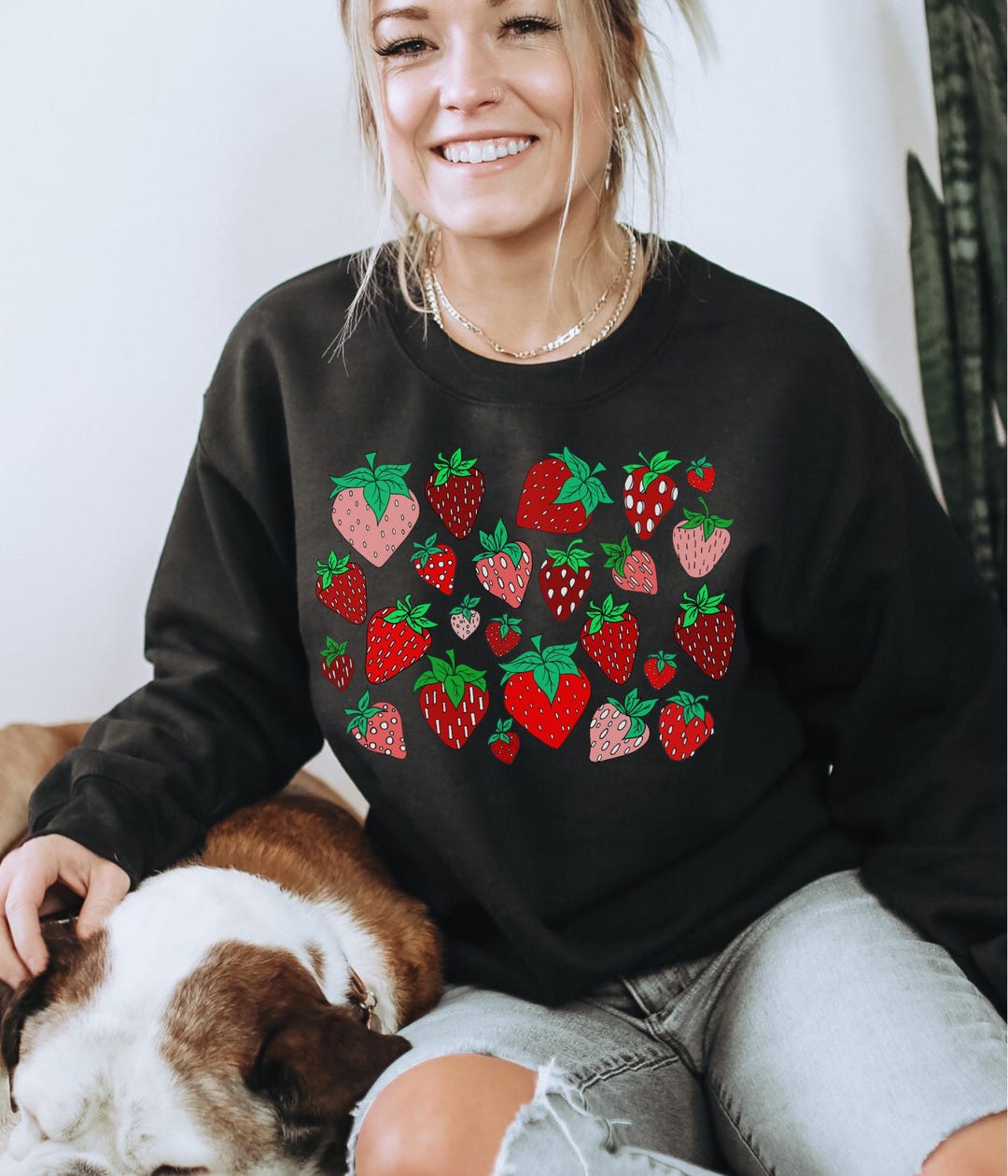 Strawberry Shortcake sweater