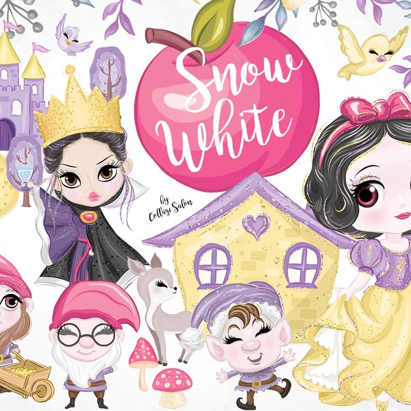 Snow White Printable - Etsy