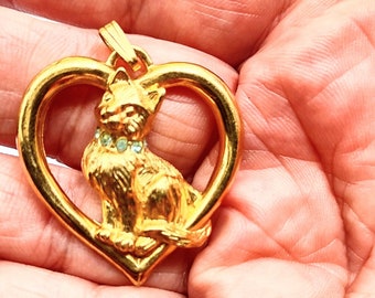 Avon cat hotsell necklace