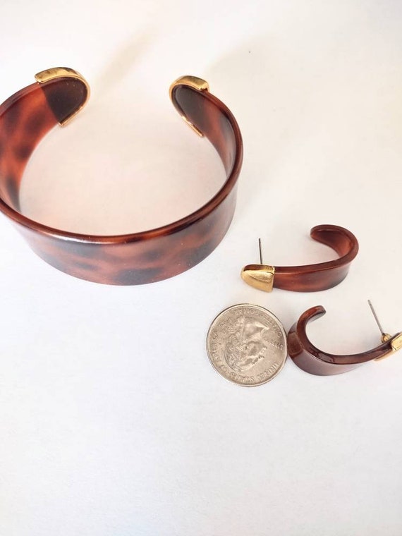 Tortoise Shell Jewelry Set / Tortoise Shell Bracelet … Gem