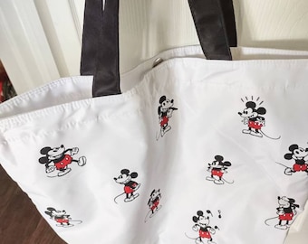 Disney Bag/ Disney Tote / Large Tote / Mickey Mouse Items / Mickey Mouse Bag / Disney Items / Designer Purse/ Designer Hand Bag /