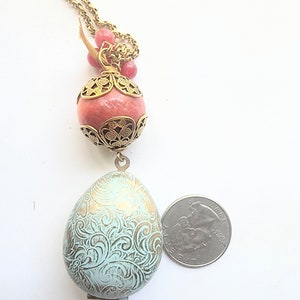 Lenore Dame Jewelry/ Egg Necklace / Perfume Necklace / Designer  Necklace / Perfumer Jewelry/ Designer Jewelry/ Lenore Dame