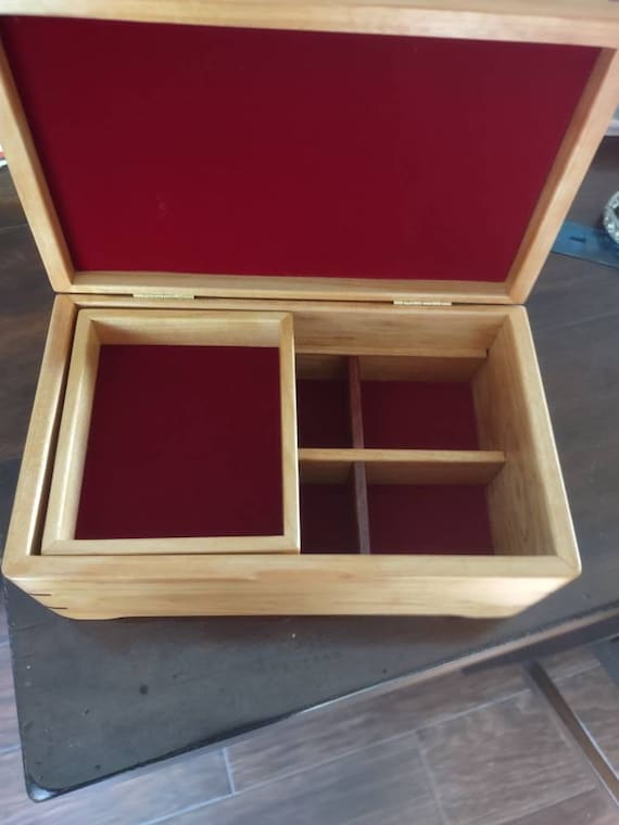 Wood Jewelry Box /Handcrafted Box / Wood Box / Je… - image 7