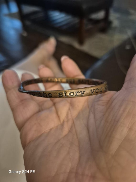 Vintage Copper Bracelet / Solid Copper Bracelet /… - image 1