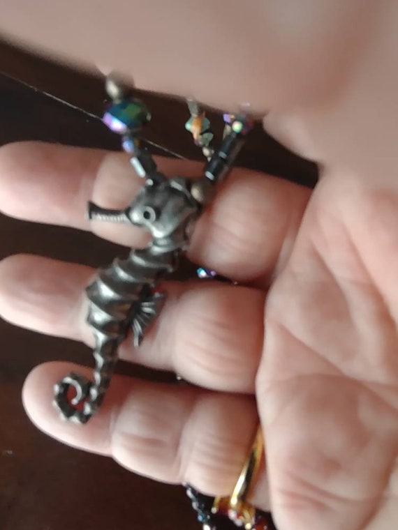 Seahorse Necklace/ Seahorse Jewelry/ Seahorse Ite… - image 4