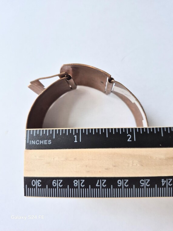 Copper Bracelet/ Copper Bangle/ Copper Link Brace… - image 2