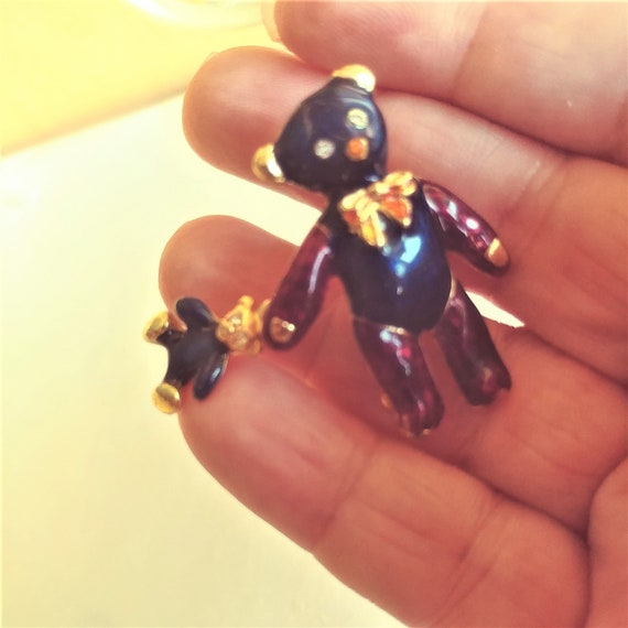Teddy Bear Brooch / Pin / Teddy Bear Jewelry / Ted