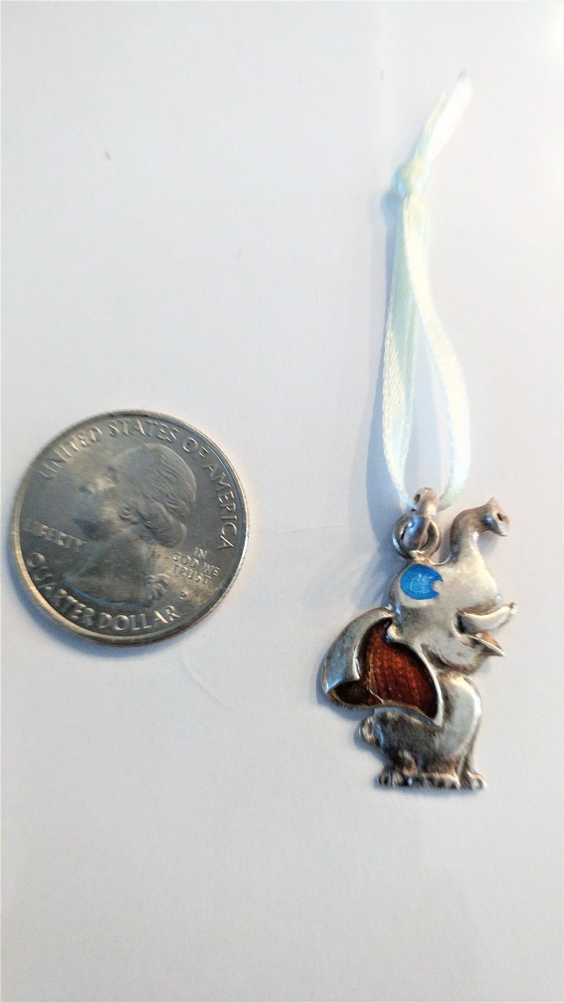 Silver Elephant Pendant Elephant Necklace Silver Elephant Necklace Silver Elephant Pendant Sterling Elephant Necklace Silver Jewelry