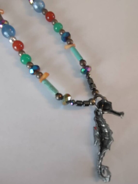 Seahorse Necklace/ Seahorse Jewelry/ Seahorse Ite… - image 1