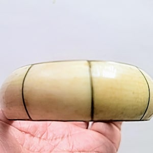 Statement Bracelet / Bone Bracelet / Bangle Bracelet / Bone Jewelry / Brass Jewelry / Statement Jewelry / Brass Bracelet /