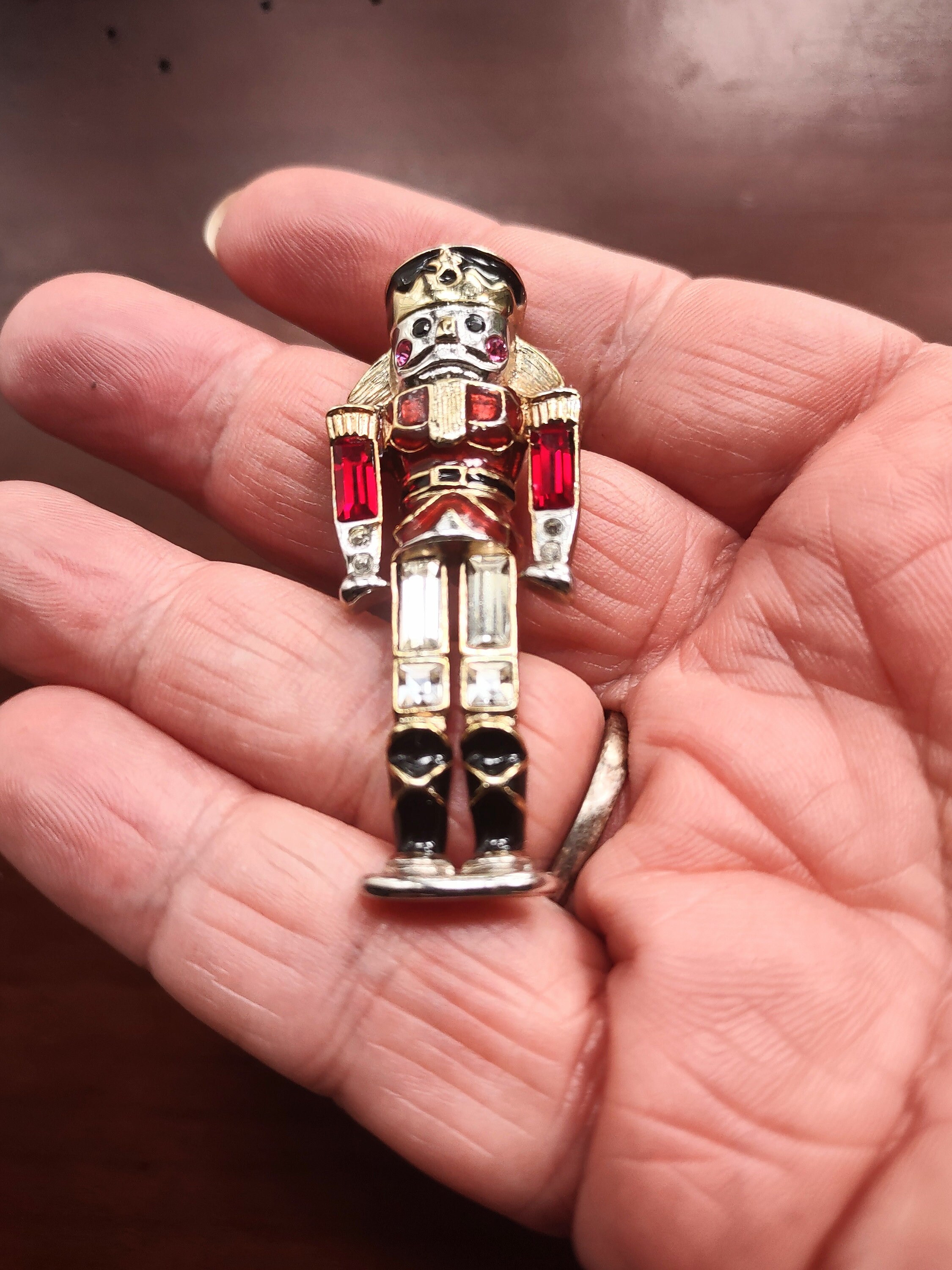 Nutcracker Magnetic Brooch