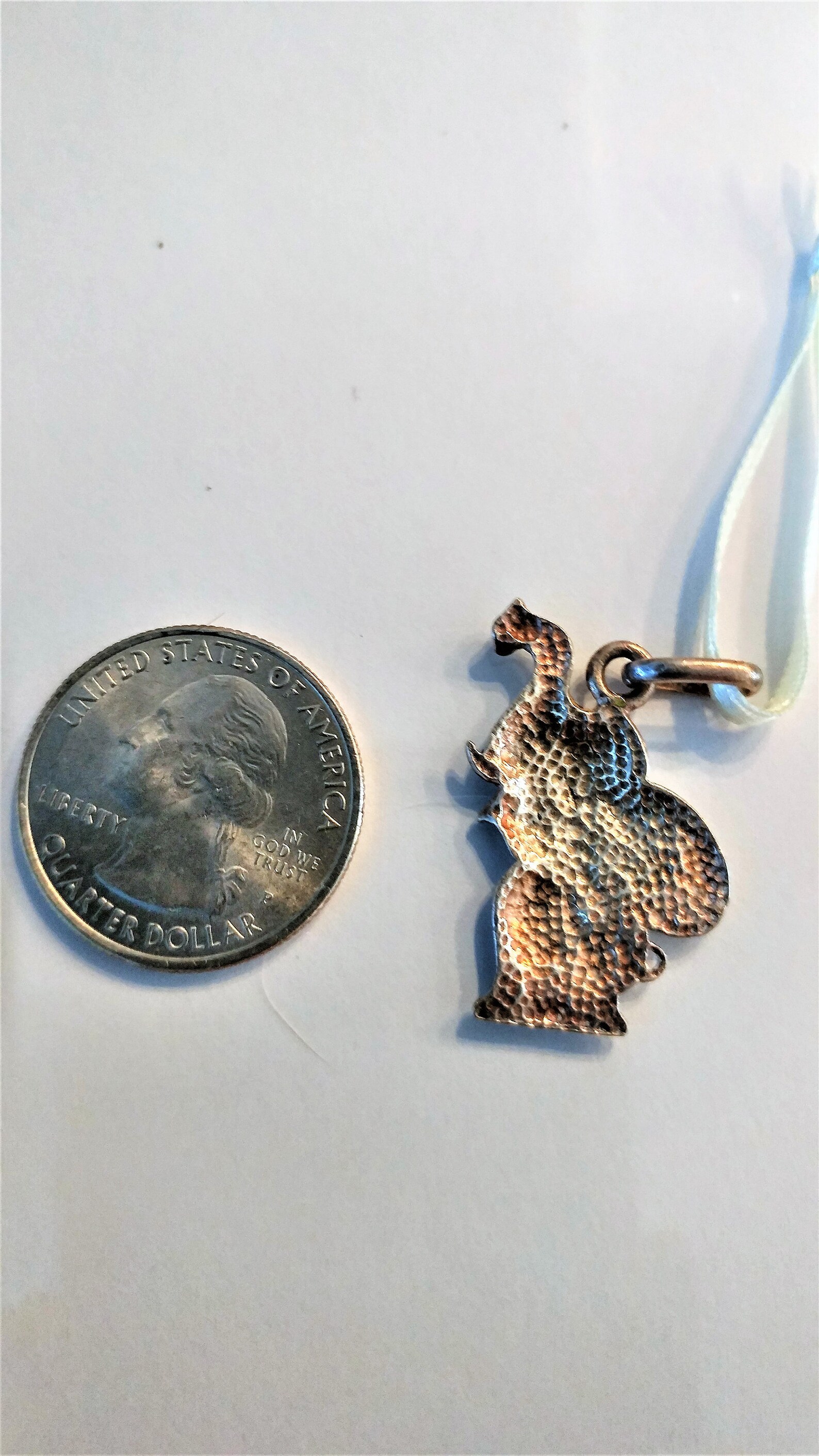Collier Pendentif éléphant En Argent 925 Et Ambre - Longueur Réglable 41 à 56 Cm - Bijou Bohème