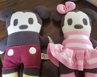 Mickey Mouse And Minnie / Mickey Mouse / Minnie Mouse / Disney Items / Stuffed Minnie / Stuffed Mickey Mouse / Disney Toys /