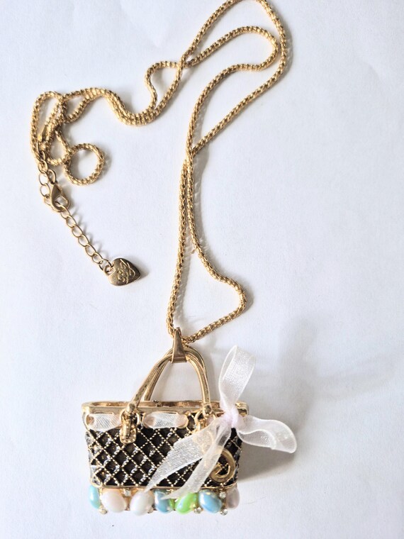 Betsy Johnson  / Easter Neclace /  Easter Items  … - image 2