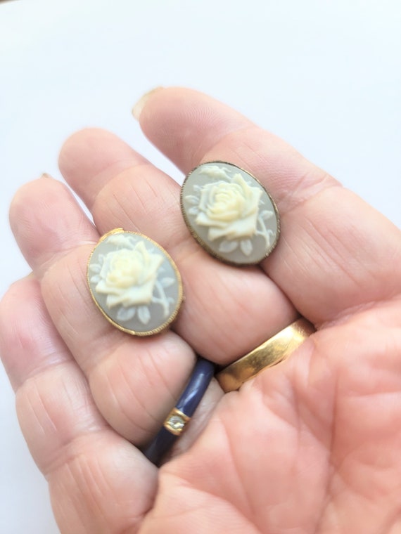 Cameo Earrings / Cameo Jewelry / Designer Earrings