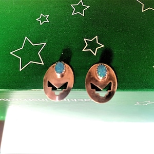 Sterling Turquoise Earrings / Turquoise Earrings / Sterling Earrings / Turquoise Jewelry / Sterling Jewelry / Silver Turquoise Earrings /