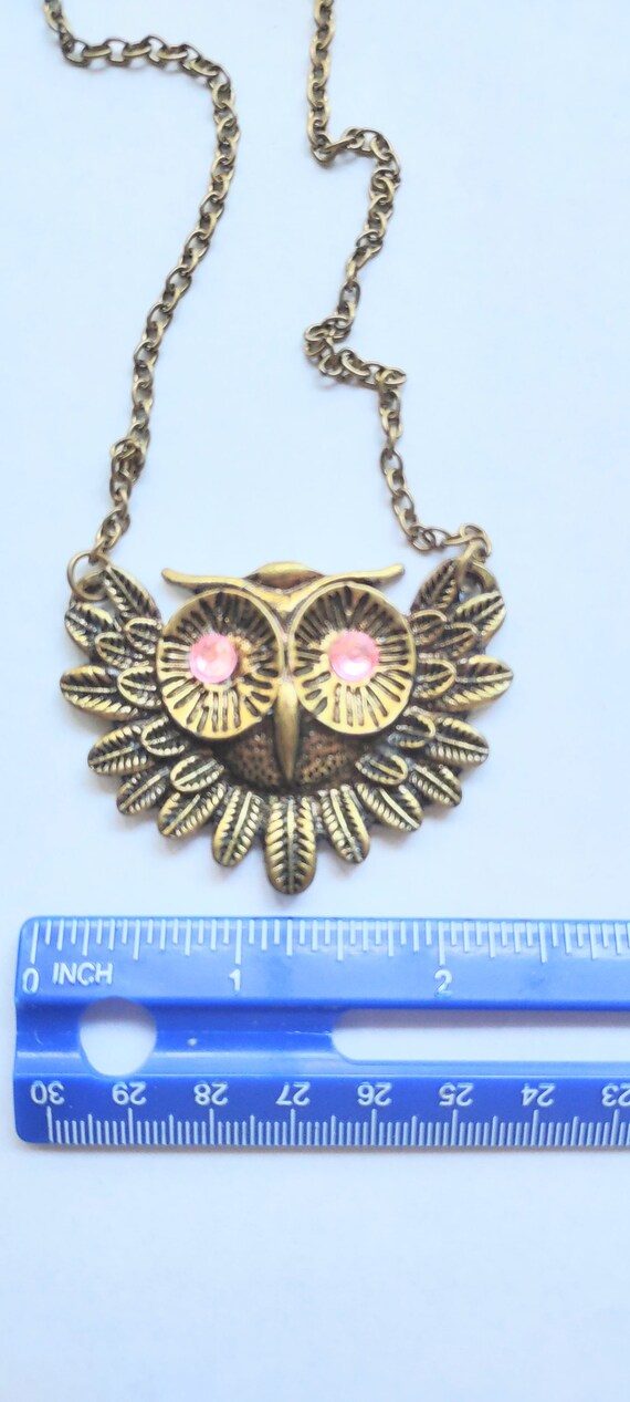 Large Owl Necklace/ Owl Necklace/ Owl Items/ Owl … - image 4