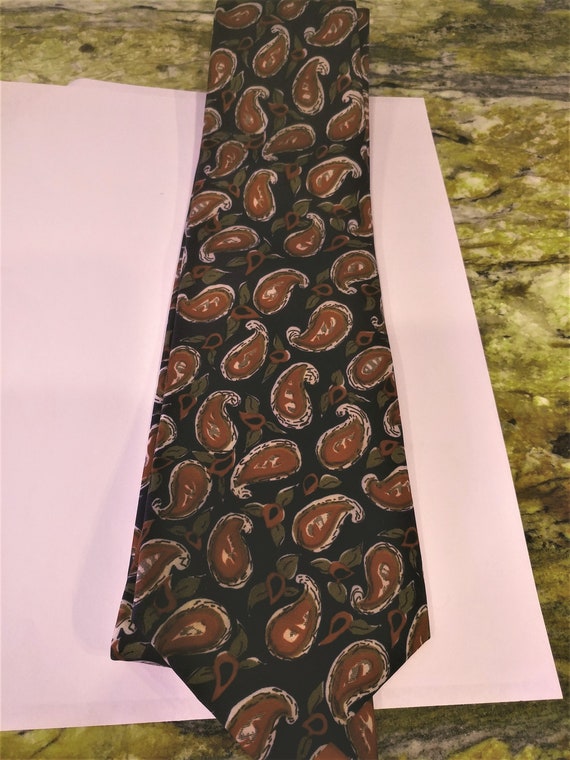 Italian Silk Tie / Silk Tie / Italy Tie / Hand Ma… - image 4