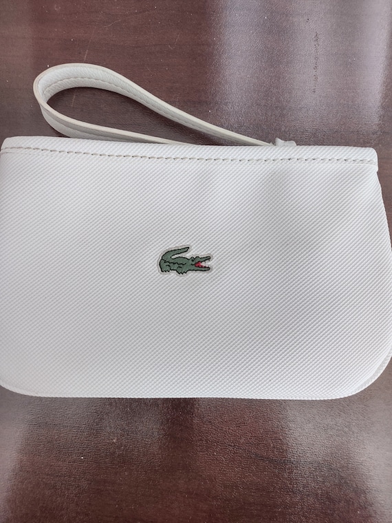 New Vintage LACOSTE M80 BACKPACK BAG Sport Fashion 7 White