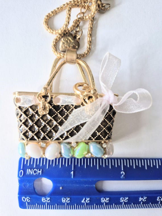 Betsy Johnson  / Easter Neclace /  Easter Items  … - image 3