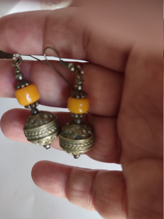 Unique Earrings / Tibetan Earrings / Tibetan Jewel