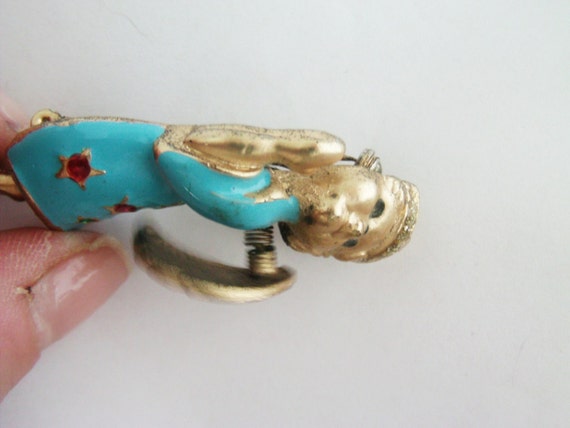 Unique Christmas Brooch / Pin / Rare Brooch / Pin… - image 4