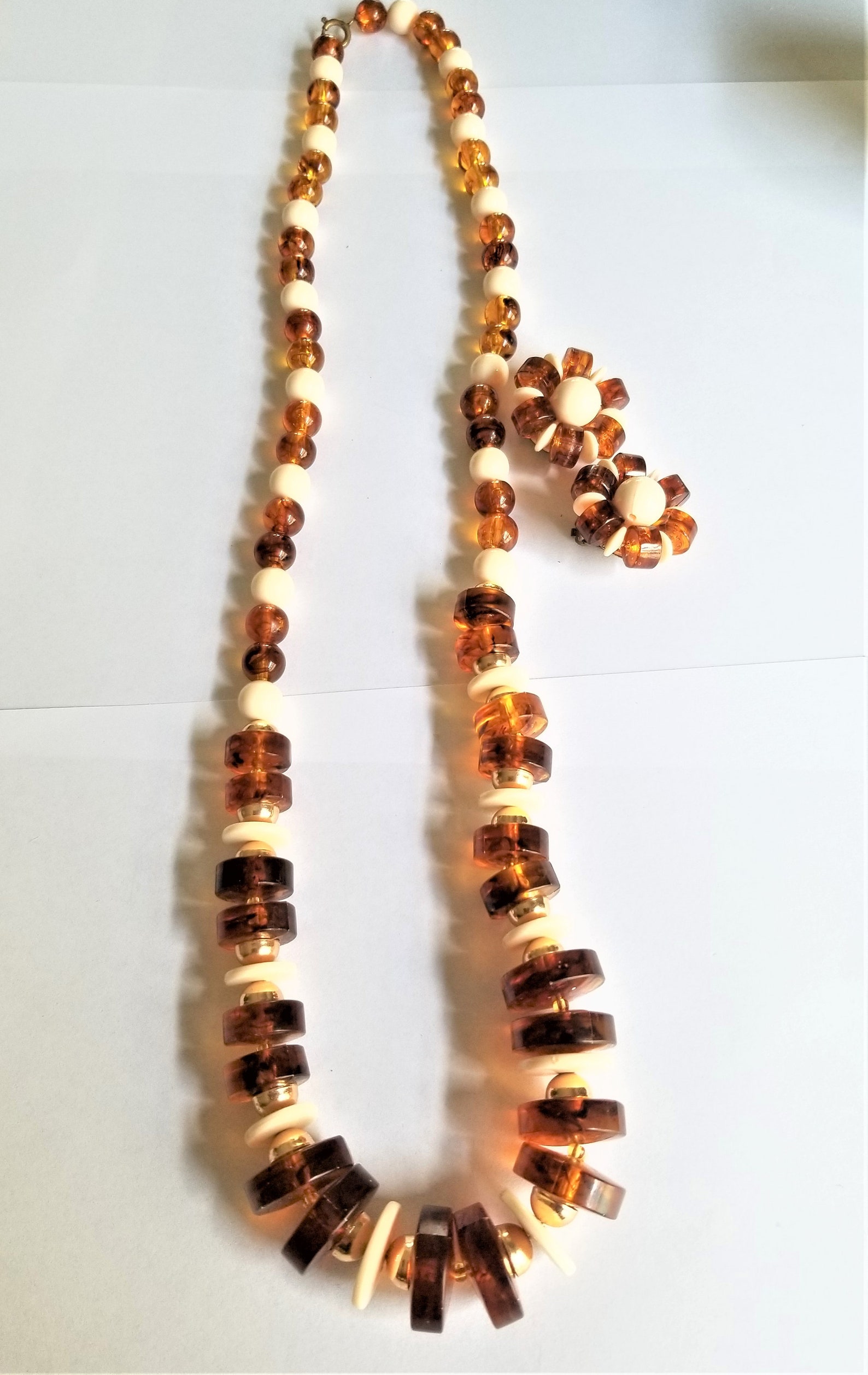 Lucite Jewelry Set / Jewelry Set / Lucite Earrings / Lucite Etsy