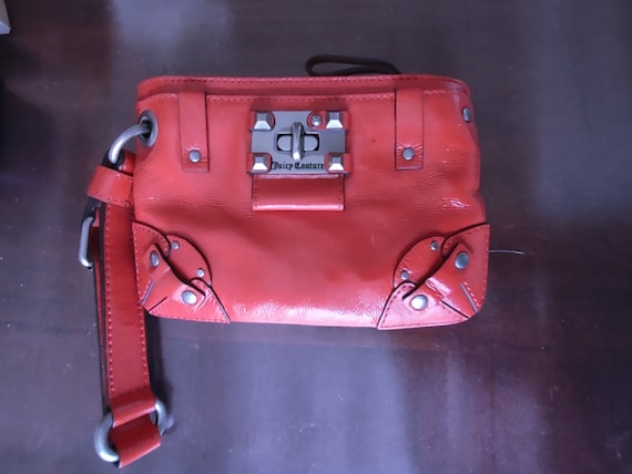 Juicy Couture Purse l Juicy Couture Items / Small Purse / Red Purse / Designer Purse / Red Designer Purse /  Clutch Purse  / Small Red Purse