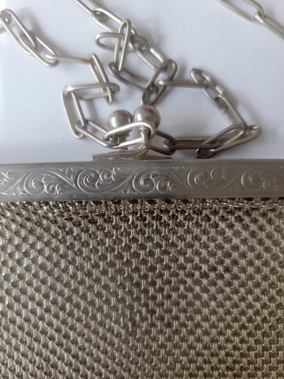 German Silver Purse/ Antique Purse / German Silve… - image 2
