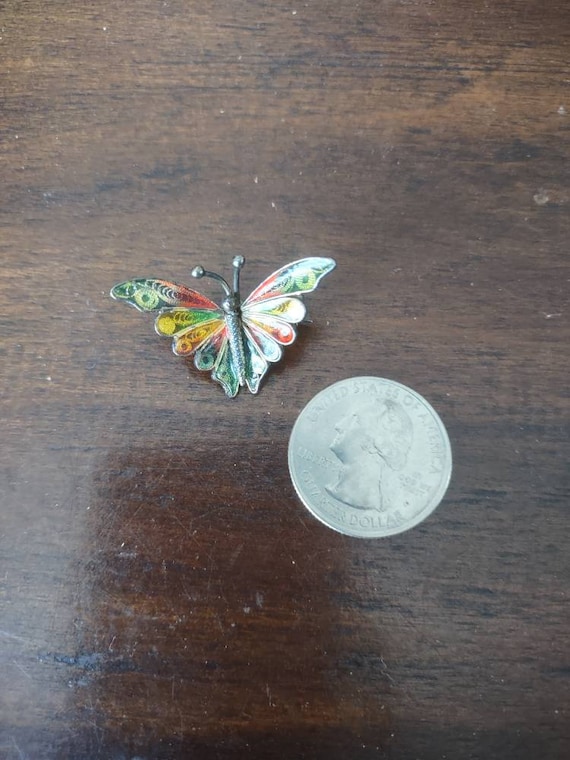 Butterfly Brooch / Pin/ 800 Butterfly Pin/ Butterf