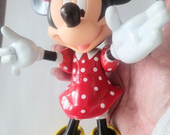Minnie Mouse Doll / Disney Items / Minnie Mouse/ Disney Doll/Plastic Minnie Mouse/ Disney Collectible / Collectible Doll / Disney Toys