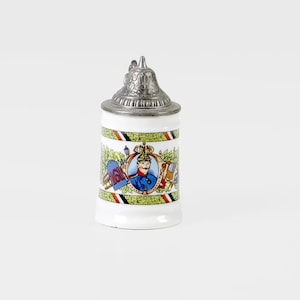 Vintage beer stein porcelain German imperial