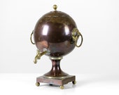 Vintage copper samovar, kitchen decor