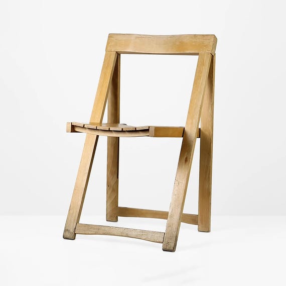 Vintage Folding Chair – Aldo Jacober for Bazzani Italy – 1960s