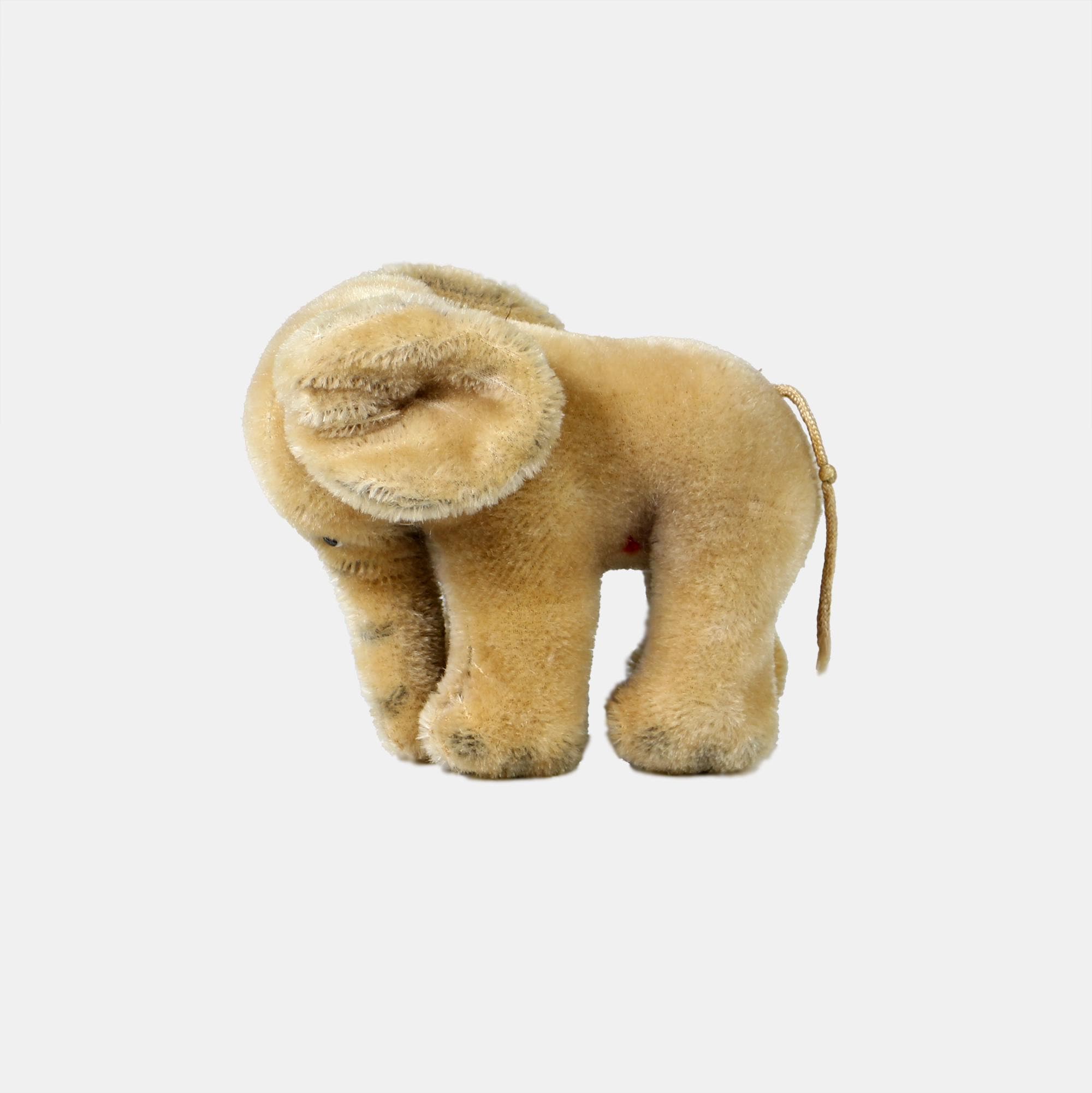 ヴィンテージ　シュタイフ　象　エレファント　　Steiff ヴィンテージ シュタイフ エレファント ぬいぐるみ：20世紀初頭の