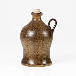 Vintage ceramic jug 70s pottery made in Denkmark