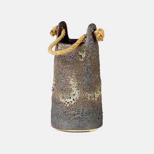 Vintage Pottery Fat Lava Paris Vase by Jopeko Germany 1970s WGP