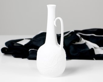 ヴィンテージマスタード花瓶、Hutschenreuther製、ドイツ、70年代