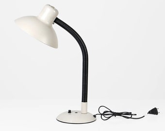 Vintage 1970s SIS Desk Lamp: Industrial Adjustable Metal Work Light