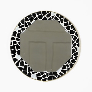 Vintage 50s wall mirror mosaic Mid Century modern
