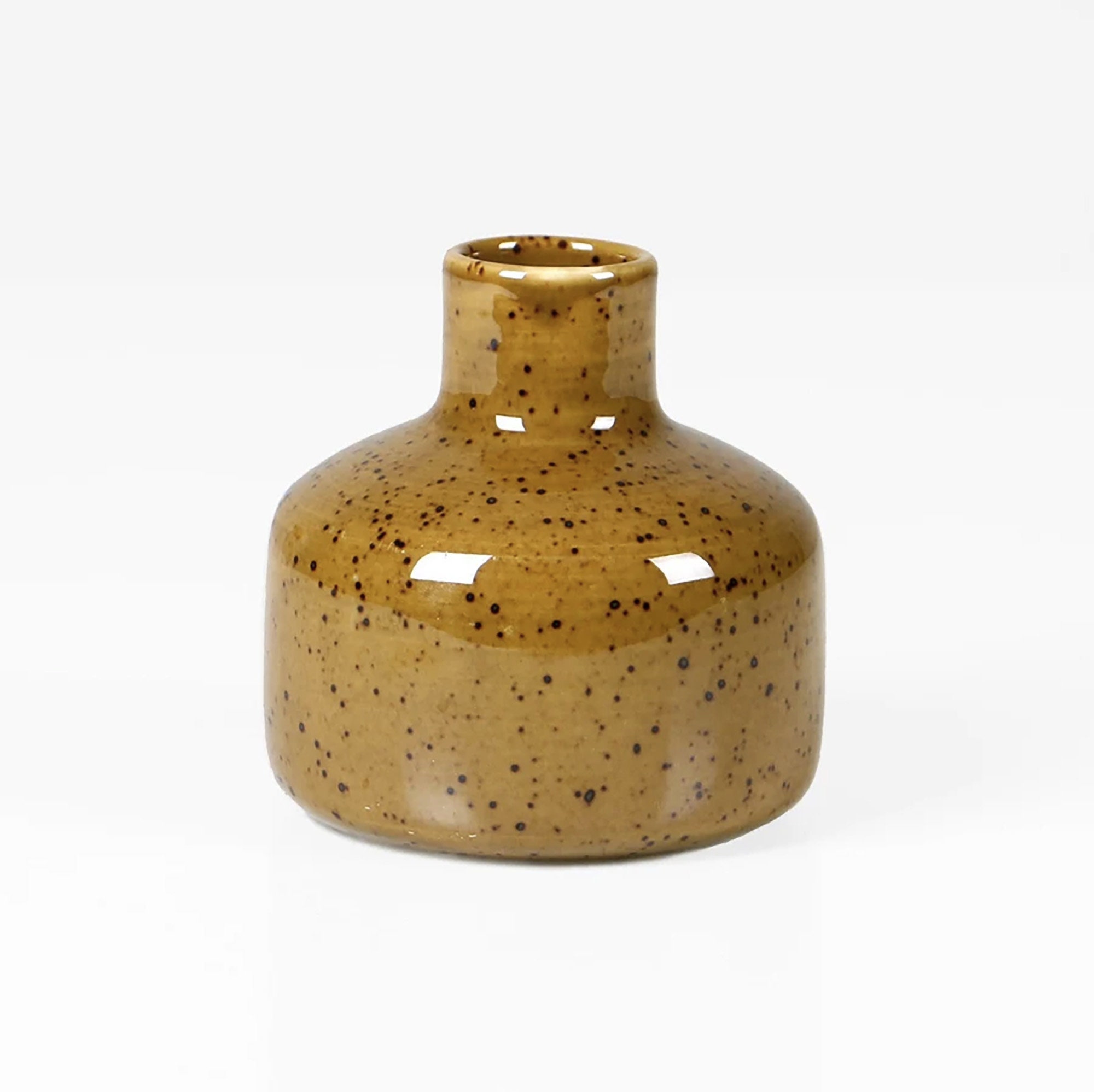 ヴィンテージマスタード花瓶、Hutschenreuther製、ドイツ、70年代