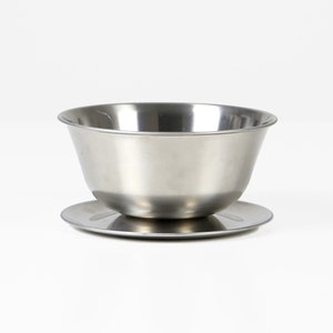 Vintage sauce boat metal Denmark 60s