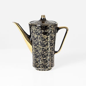 Vintage Porzellan Teekanne 1960er Chodziez Polen 60er Mid Century Design