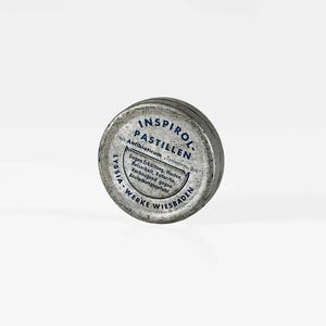 Vintage Pastilles Tin Box Antique Home Decor