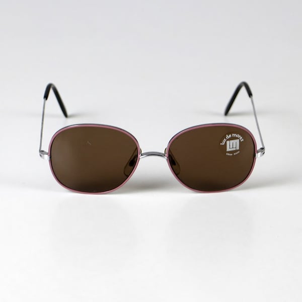 Pinke Vintage Sonnenbrille von Lux de Morez