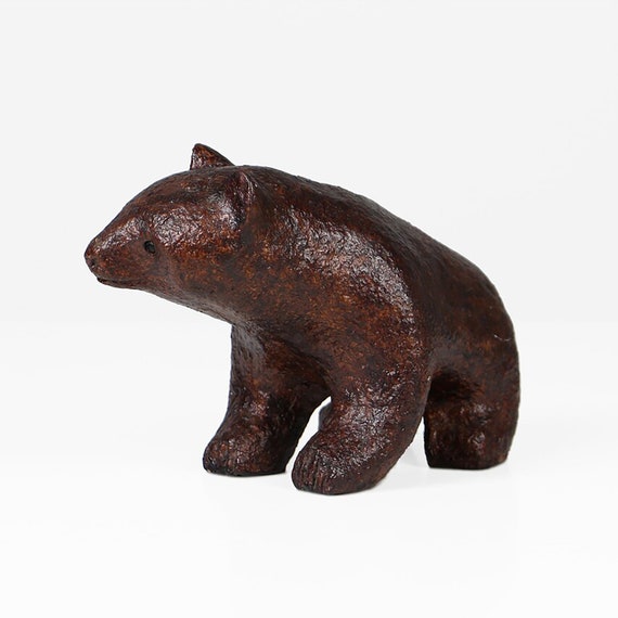 スウェーデン製 Carl Roos カール・ルース クマの置物 北欧ヴィンテージ Vintage Bear Sculpture Carl Roos for Hammerdal Sweden 60s Mid