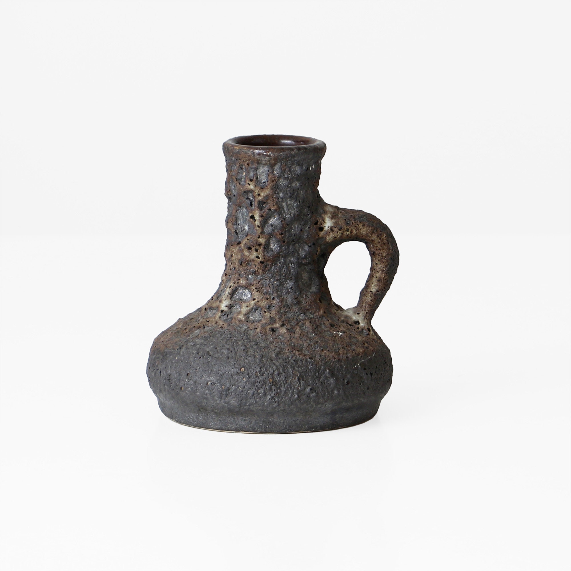 工芸品 70s Fat Lava wave Vintage West German Fat Lava Vase Made by Bay Keramik. Form
