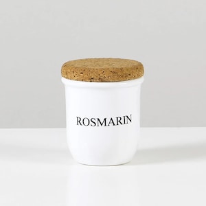 Boîte de rangement de cuisine vintage romarin danois