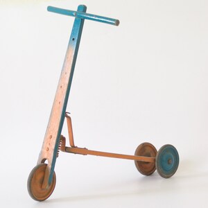 hape wooden scooter