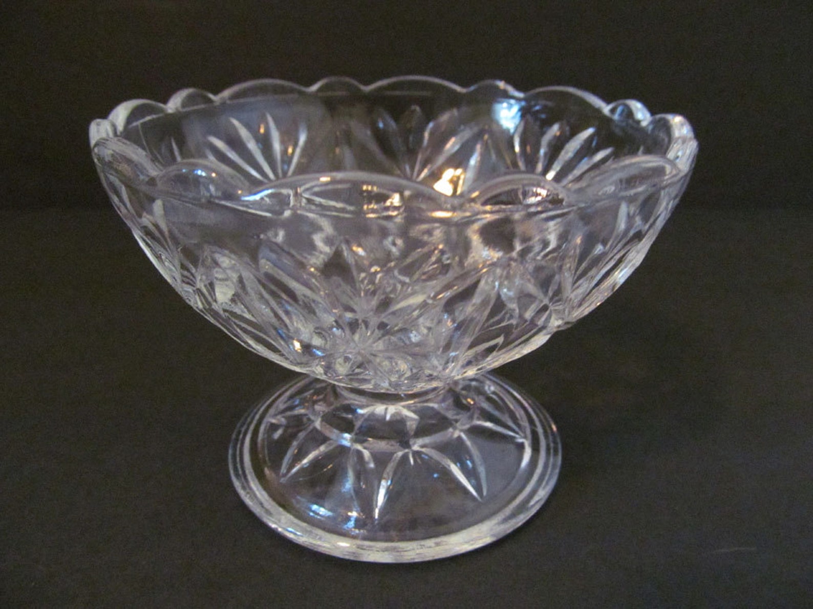 EAPG Footed Vintage SHERBET BOWLS / Ice Cream Bowl / Berry Etsy